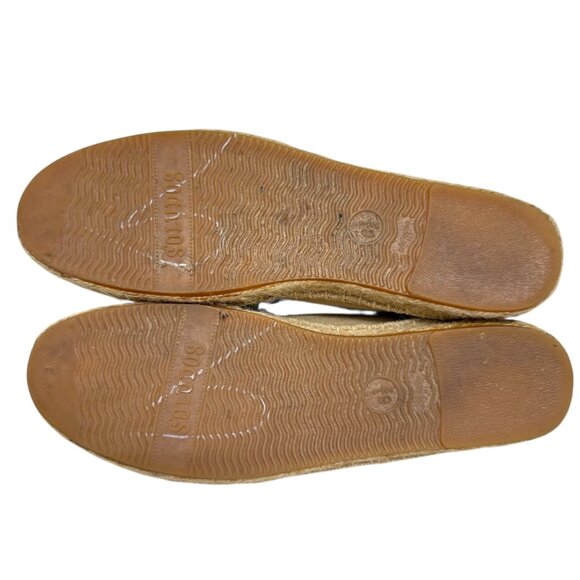 Soludos Espadrilles Owl Embroidered Embellishment Slip On Loafer Women's Sz 6.5 - Picture 9 of 9